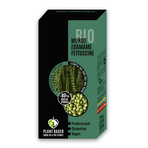 Øko Soja/mungbømme Fettuccine 40% protein (250 g)