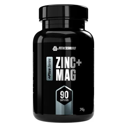 ZMA Zink, magnesium og B6-vitamin (90 kapsler)