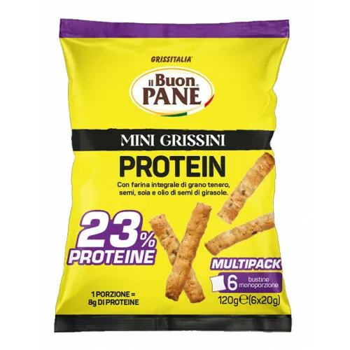 Protein grissini brødstænger sixpack (6 x 20 g)