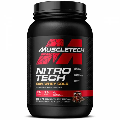MUSCLETECH NITRO-TECH 100% WHEY GOLD 2 LBS
