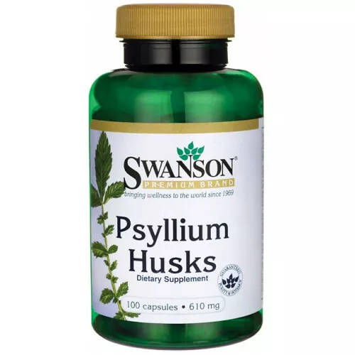 Psyllium husk (100 kapsler)