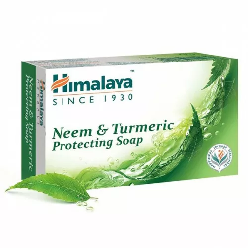 HIMALAYA NEEM & TURMERIC PROTECTING SOAP - 75 GRAMS