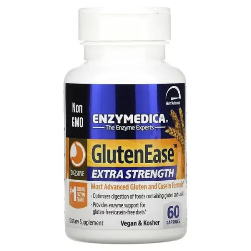 GlutenEase Extra Strength, 60 kapsler