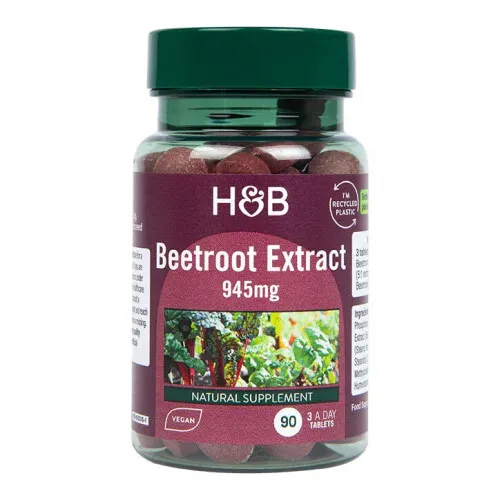 Beetroot ekstrakt 945mg, 90 tabs