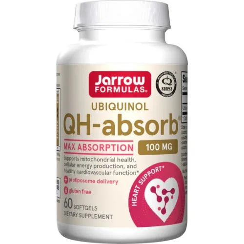 Ubiquinol QH-absorb 100mg, 60 softgels