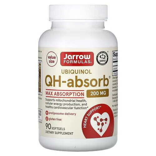 Ubiquinol QH-absorb 200mg, 90 softgels