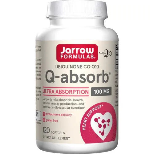 Q-absorb 100mg, 120 softgels