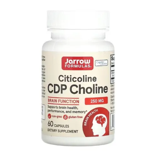 Citicoline CDP Choline 250mg, 60 kapsler