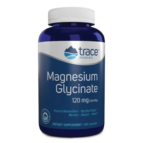 Magnesium Glycinate, 180 kapsler