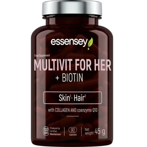 Multivit for Her + Biotin, 90 kapsler