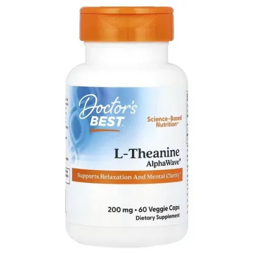 L-Theanine AlphaWave, 60 vkapsler