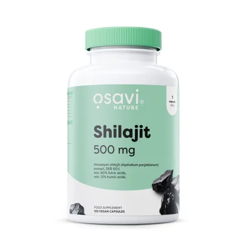 Shilajit 500mg 120 vegan kapsler