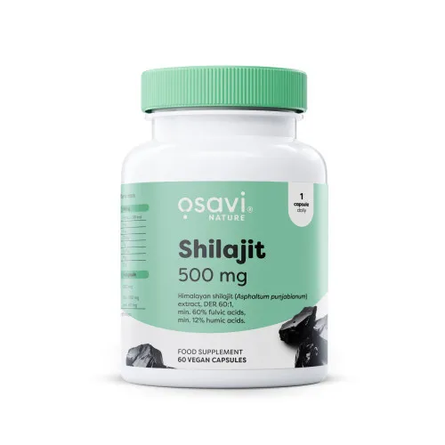 Shilajit 500mg 60 vegan kapsler