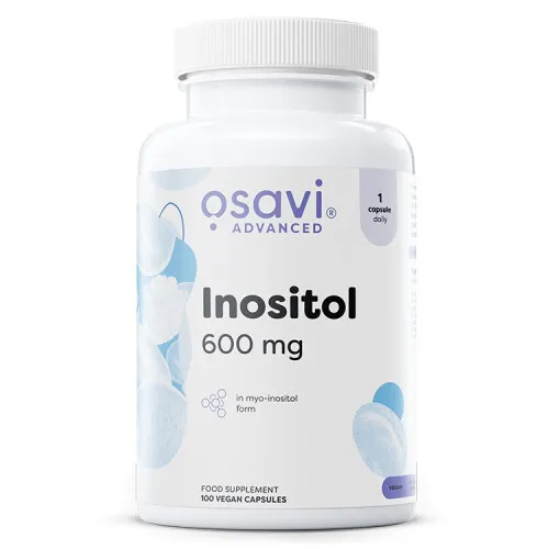Inositol 600mg 100 v-kapsler