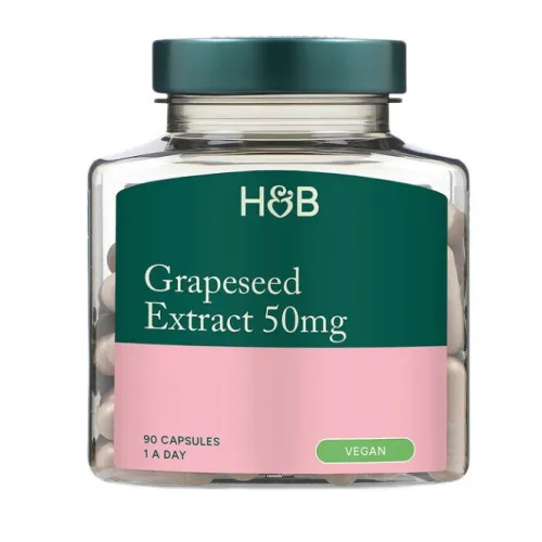 Grapeseed ekstrakt 50mg, 90 kapsler
