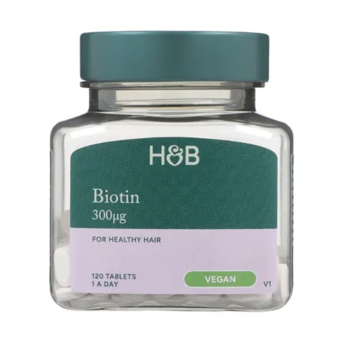 Biotin 300mcg, 120 tabletter