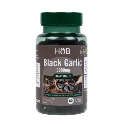Black Garlic 6000mg, 60 kapsler
