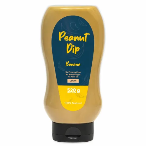Jordnøddecreme med Banansmag (520 g)