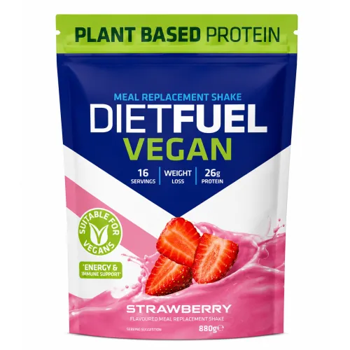 Vegansk Måltidserstatningsshake (880 g) - Strawberry