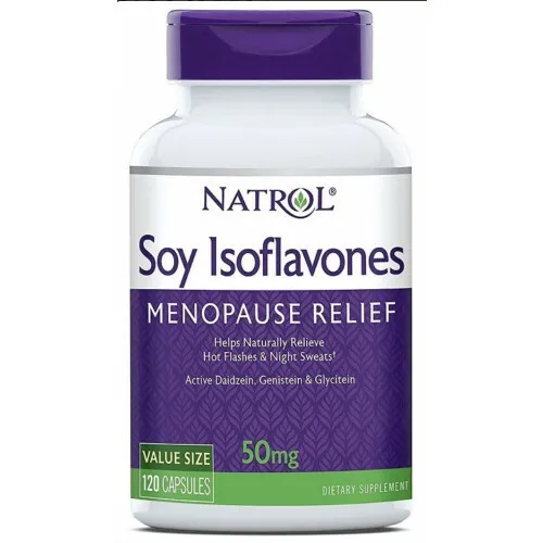 NATROL SOY ISOFLAVONES 50 mg 120 stk 