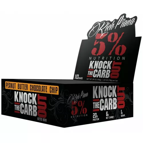5% NUTRITION KNOCK THE CARB OUT 10 stk 