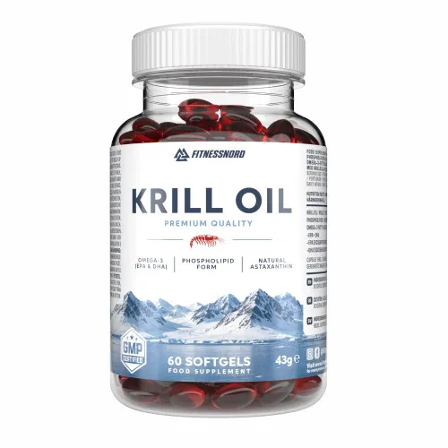 Fitnessnord Krill Olie (60 kapsler)