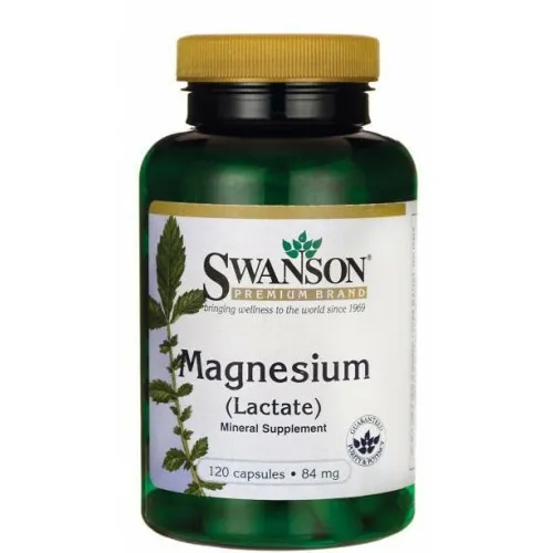 SWANSON HEALTH MAGNESIUM LACTATE 84 mg 120 stk 