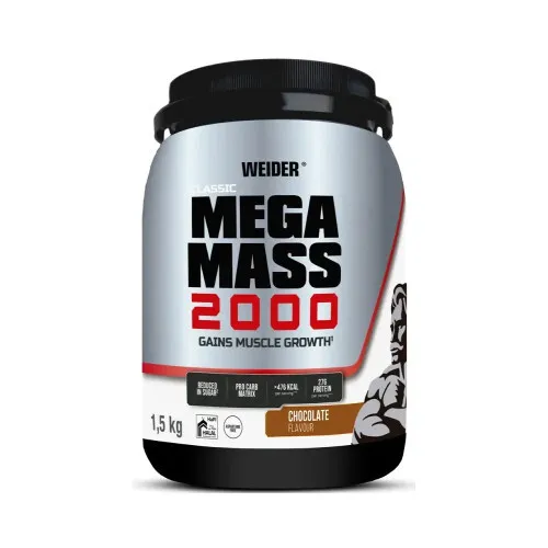 Weider Mega Mass 2000, 1500 gram