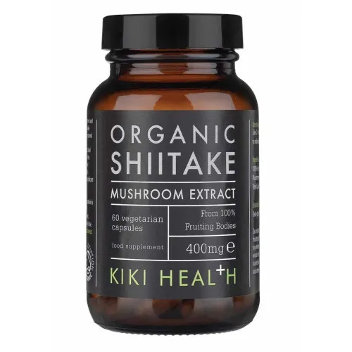 KIKI Health Shiitake Ekstrakt, 400 mg, 60 kapsler