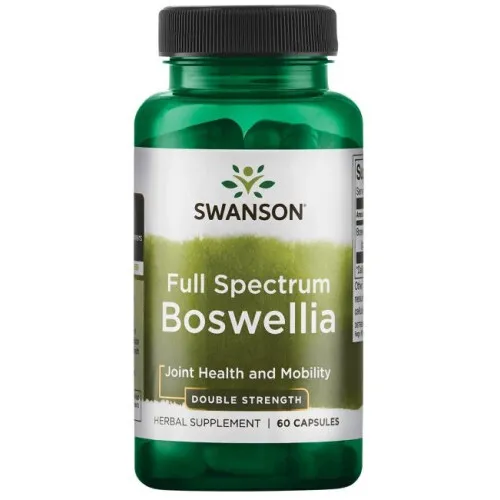 Swanson Fuldt Spektrum Boswellia, 800 mg Dobbelt Styrke, 60 kapsler