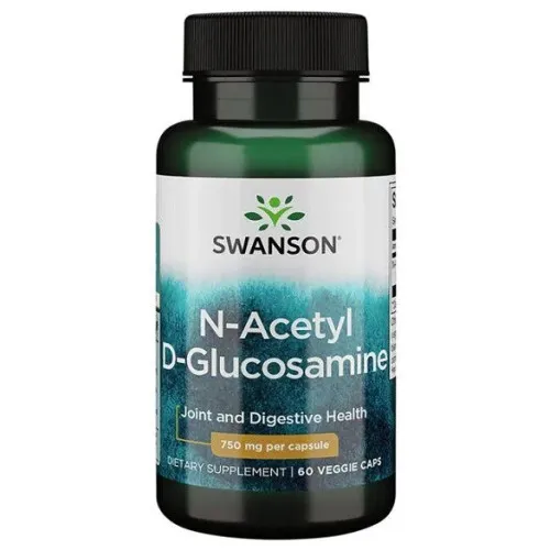 Swanson N-Acetyl D-Glucosamin, 750 mg, 60 kapsler