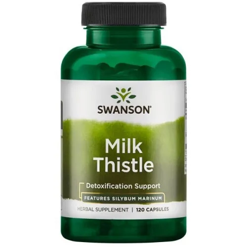 Swanson Marietidsel (Standardiseret), 250 mg, 120 kapsler