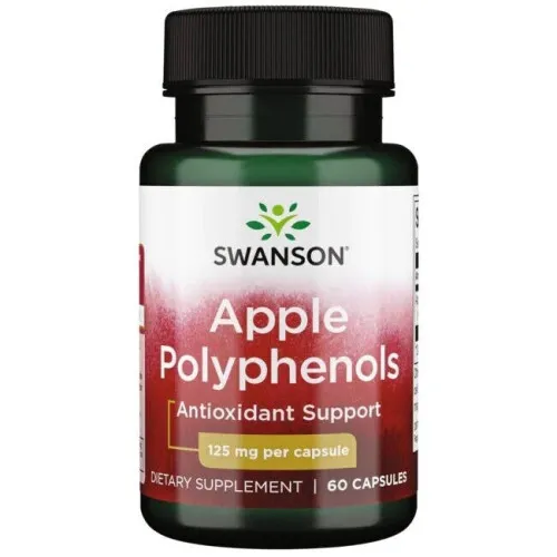 Swanson Æble Polyfenoler, 125 mg, 60 kapsler
