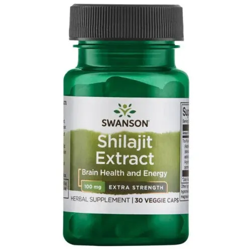 Swanson Shilajit Ekstrakt, 100 mg, 30 kapsler