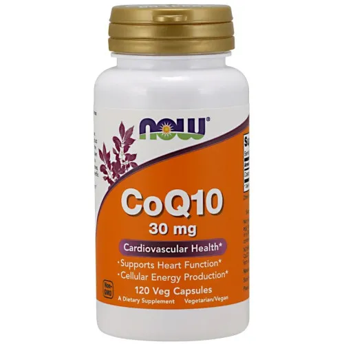 Now Foods CoQ10, 30 mg, 120 kapsler