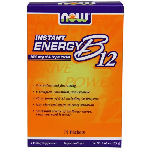 Now Foods Vitamin B-12 Instant Energy, 75 breve