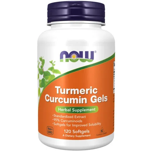 Now Foods Gurkemeje Curcumin, 120 kapsler