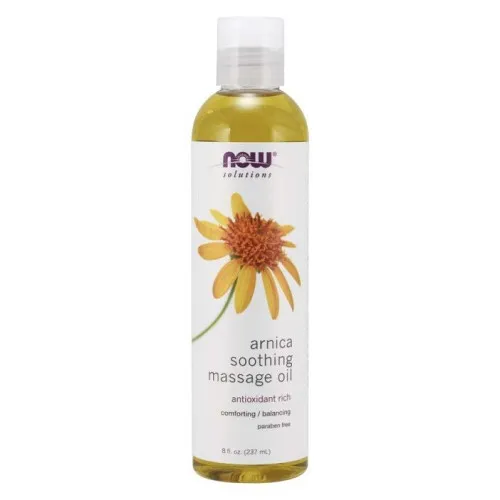 Now Foods Arnica Beroligende Massageolie, 237 ml