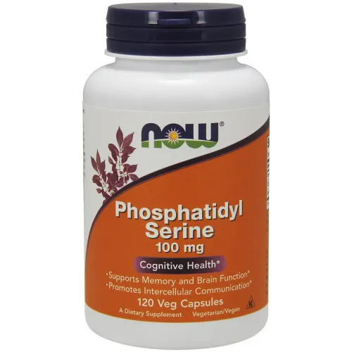 Now Foods Phosphatidyl Serin 100 mg, 120 kapsler