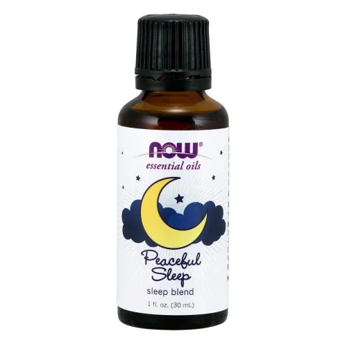 Now Foods Æterisk Olie, Fredfyldt Søvn Olie, 30 ml