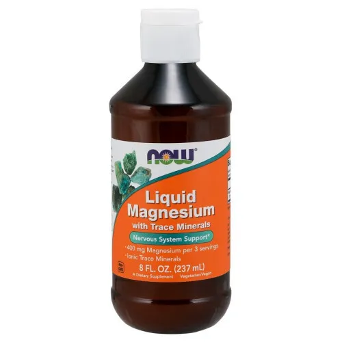 Now Foods Flydende Magnesium, 237 ml