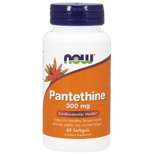 Now Foods Pantethin, 300 mg, 60 kapsler