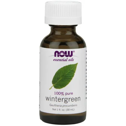 Now Foods Æterisk Olie, Vintergrøn Olie, 30 ml