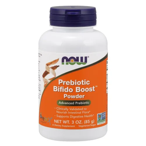 Now Foods Prebiotic Bifido Boost pulver, 85 gram