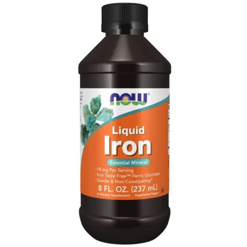 Now Foods Flydende Jern, 237 ml