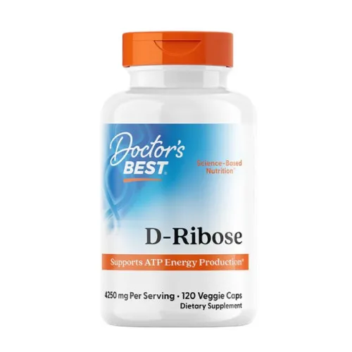 Doctor's Best D-Ribose, 4250 mg, 120 kapsler