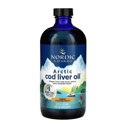 Nordic Naturals Arktisk Torskeleverolie, 1060 mg, 473 ml