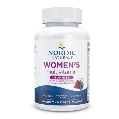 Nordic Naturals Kvinders Multivitamin Vingummier, Mixed Berry, 60 vingummier