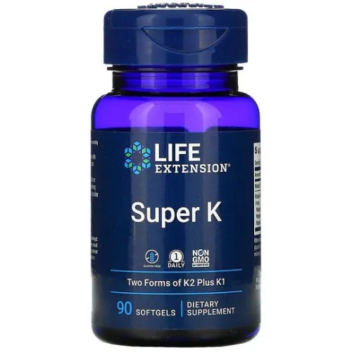 Life Extension Super K, 90 kapsler