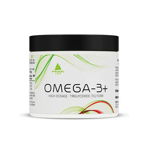 Peak Omega-3+, 60 kapsler